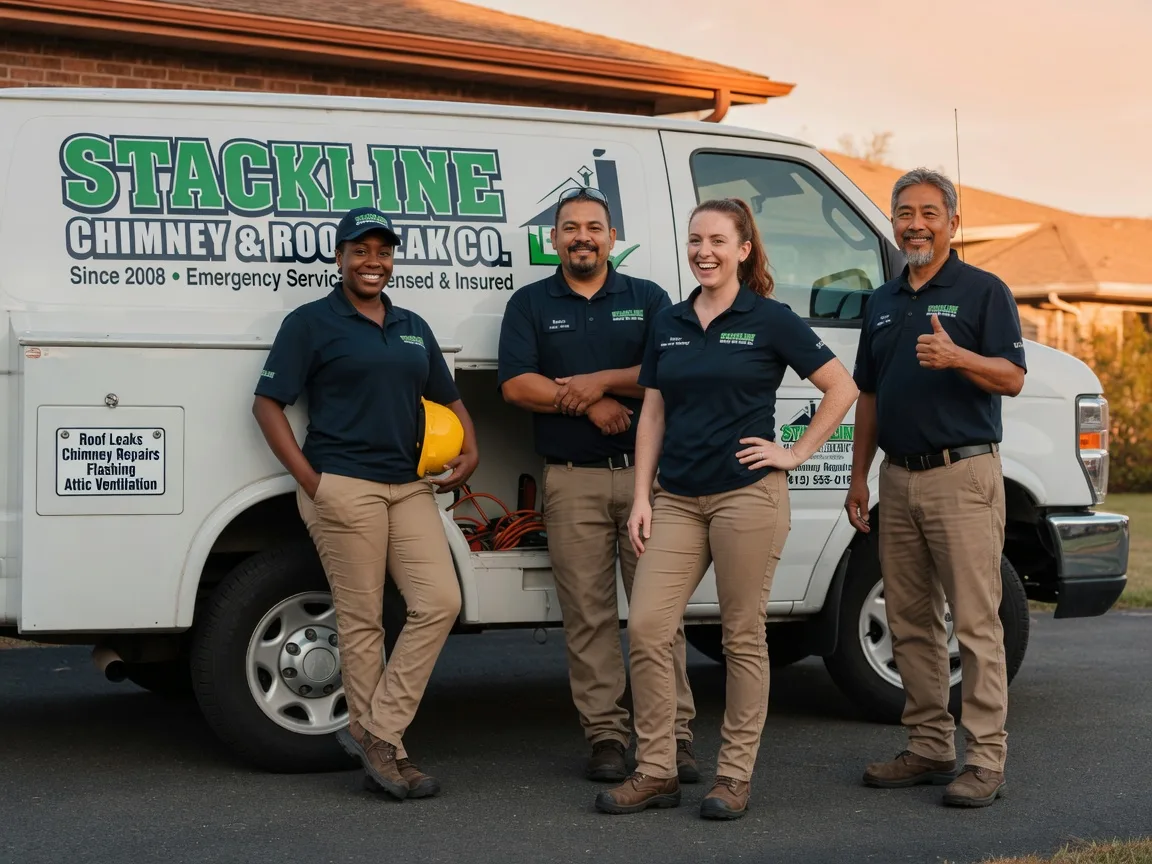 Chimney flashing repair company in Brookline, NH